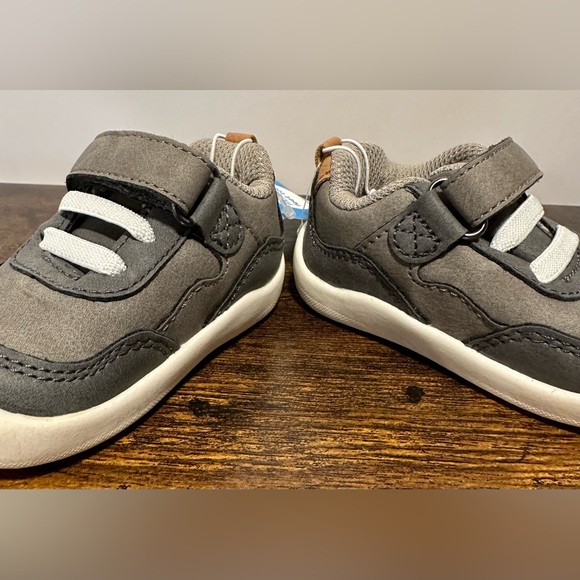 Stride Rite 360 Baby Boys Nick Gray Sneakers NWT Size 3 - Picture 5 of 7